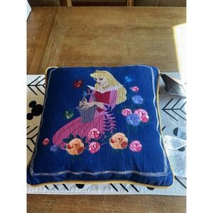 2024 Disney Parks Ashley Taylor Sleeping Beauty Collection Pink Blue Pillow NWT